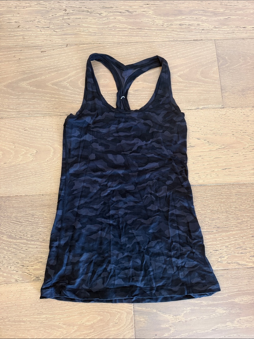 lululemon athletica Black Camo Racerback Tank